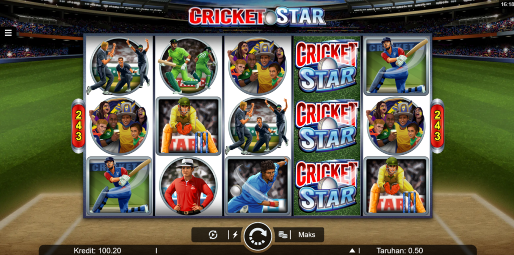 Slot-Online-Microgaming-Cricket-Star